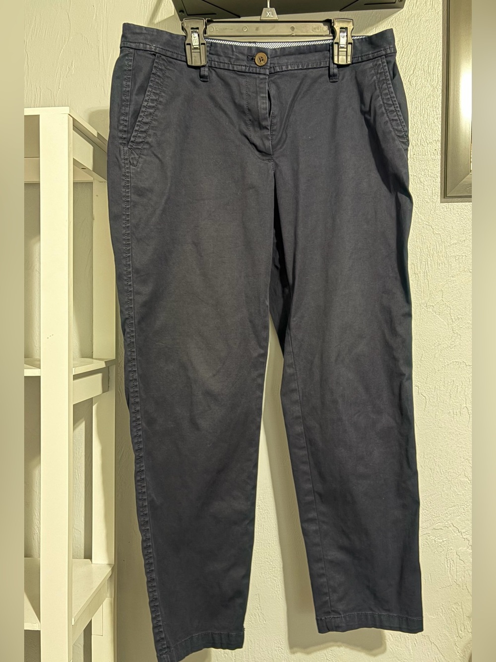 Talbots Women’s Navy Cropped Chino Pants